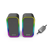 Marvo Scorpion SG-285 Havoc 20 USB Powered Stereo RGB 6W Gaming Speakers (Black) Marvo Scorpion SG-285 Havoc 20 USB Powered Stereo RGB 6W Gaming Speakers (Black)